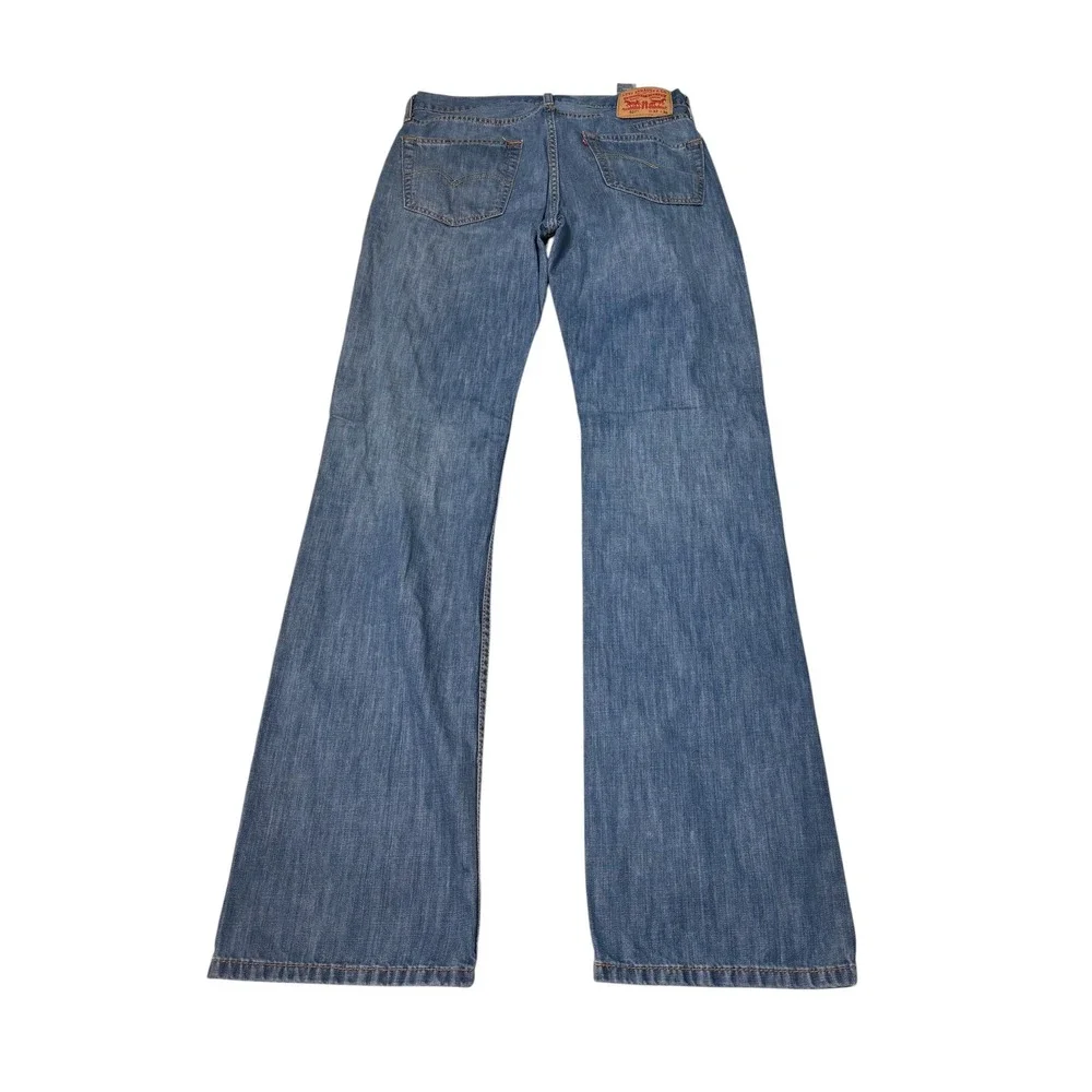Levi 527 Slim Bootcut Jeans Mens W32 L36 Medium Wash Blue Denim 05527-0175